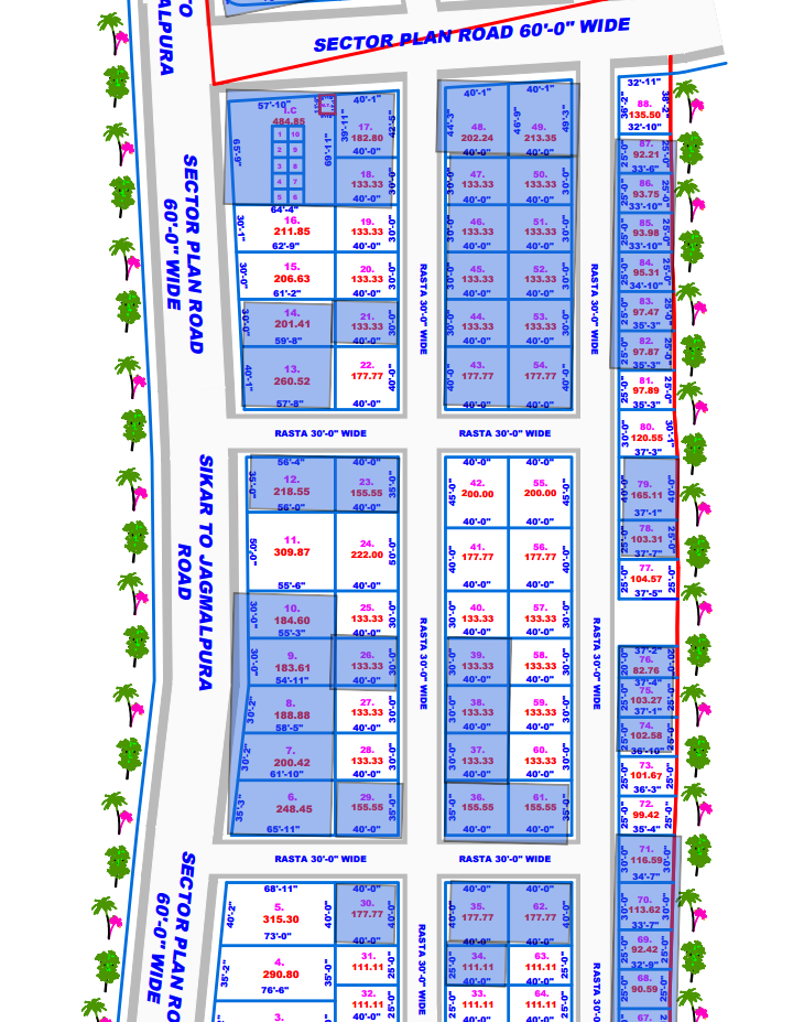 Plot for sale in Jamalpur, Sikar – photo 2